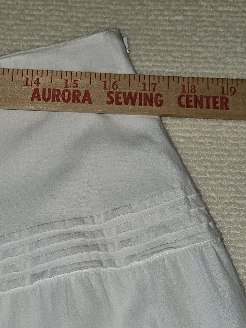 Vintage Ralph Lauren Jeans Co White Tiered Cotton Boho Prairie Maxi Skirt - 10 - Picture 4 of 5